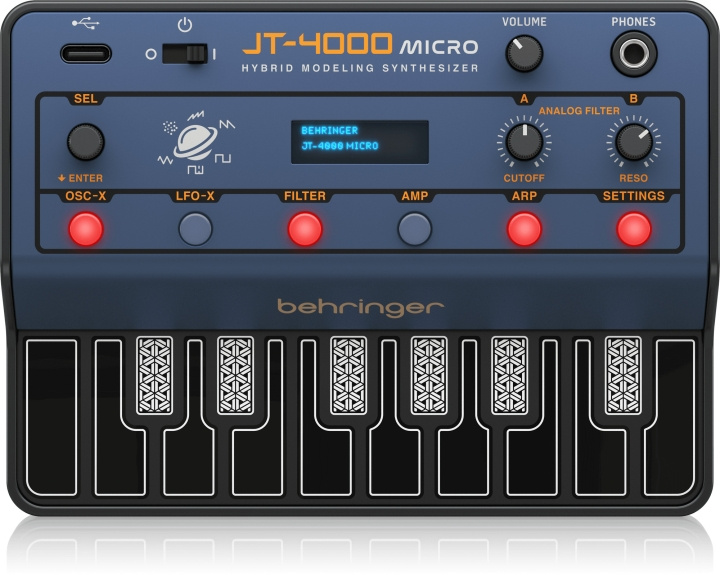 BEHRINGER JT-4000 synthesizer i gruppen SPORT, FRITID & HOBBY / Hobby / Musik / Tillbehör till musikinstrument hos TP E-commerce Nordic AB (C78462)