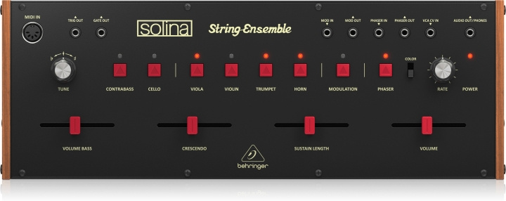 BEHRINGER Solina String Ensemble analog synthesizer i gruppen SPORT, FRITID & HOBBY / Hobby / Musik / Tillbehör till musikinstrument hos TP E-commerce Nordic AB (C78464)