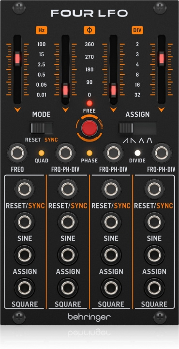 BEHRINGER Fyra LFO i gruppen SPORT, FRITID & HOBBY / Hobby / Musik / Tillbehör till musikinstrument hos TP E-commerce Nordic AB (C78467)