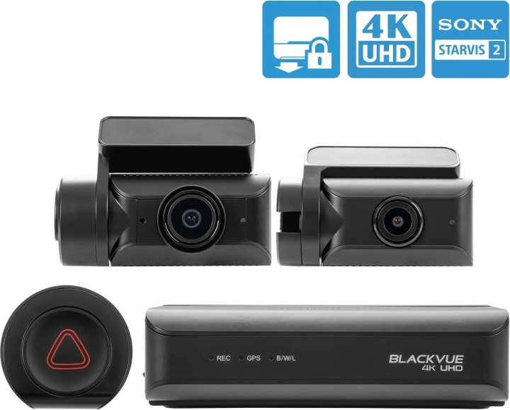 BlackVue DR970X-2CH Box Plus 64 GB bilkamera med dubbla kanaler i gruppen BIL / Billjud & Multimedia / Bilkameror & Tillbehör / Bilkameror hos TP E-commerce Nordic AB (C78477)