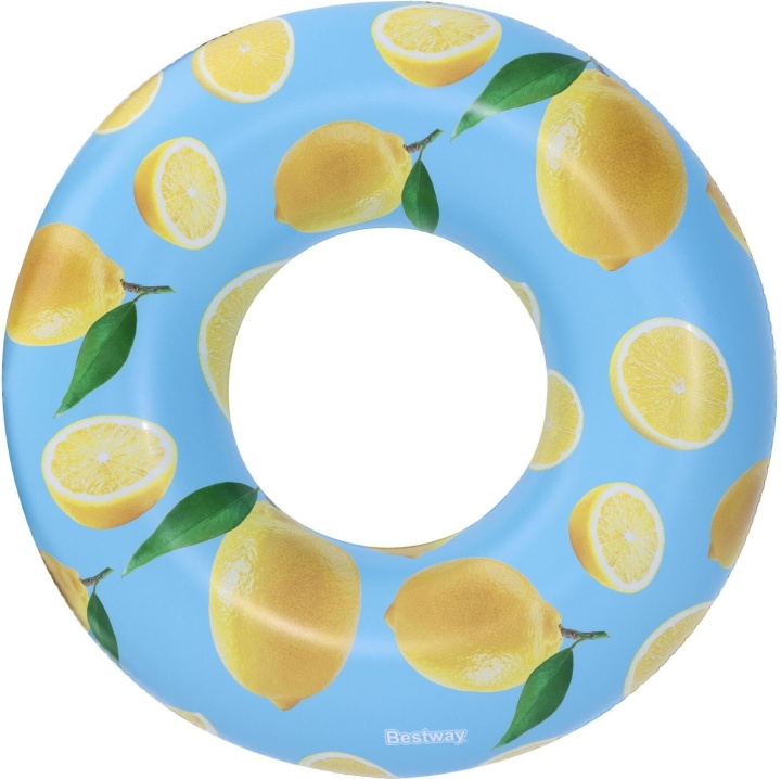 Bestway Badring med citron, 119 cm i gruppen LEKSAKER, BARN- & BABYPRODUKTER / Uteleksaker / Badleksaker & Vattenleksaker hos TP E-commerce Nordic AB (C78499)