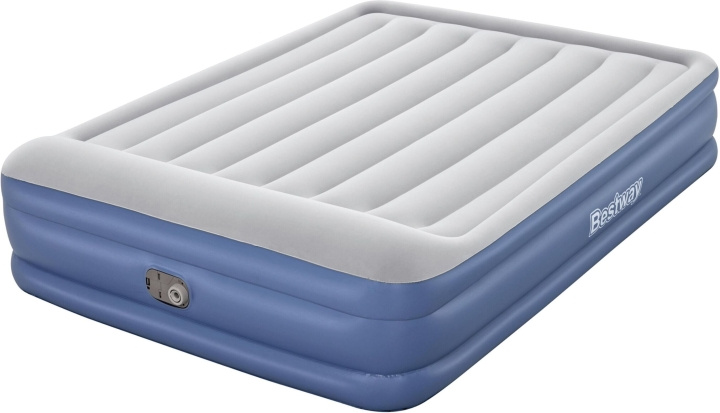 Bestway Tritech™ Air Mattress Queen luftfylld extrasäng, inbyggd pump, 203 x 152 x 46 cm i gruppen SPORT, FRITID & HOBBY / Friluftsliv / Luftmadrasser & Liggunderlag hos TP E-commerce Nordic AB (C78507)