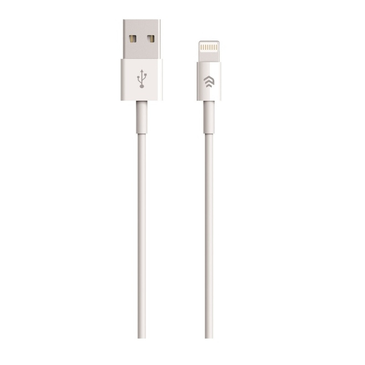 Devia kabel Smart EC080 USB - Lightning 2,0 m 2,1A vit i gruppen SMARTPHONE & SURFPLATTOR / Laddare & Kablar / Kablar / Kablar Lightning hos TP E-commerce Nordic AB (C78533)