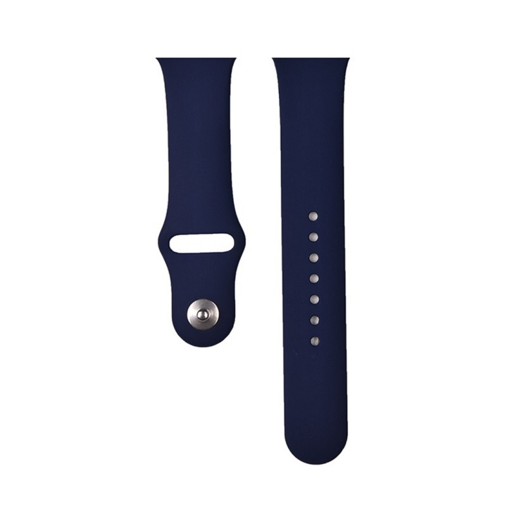 Devia armband Deluxe Sport för Apple Watch 41mm/ 40mm/ 38mm midnattsblått i gruppen SMARTPHONE & SURFPLATTOR / Träning, hem & fritid / Apple Watch & tillbehör / Tillbehör hos TP E-commerce Nordic AB (C78547)