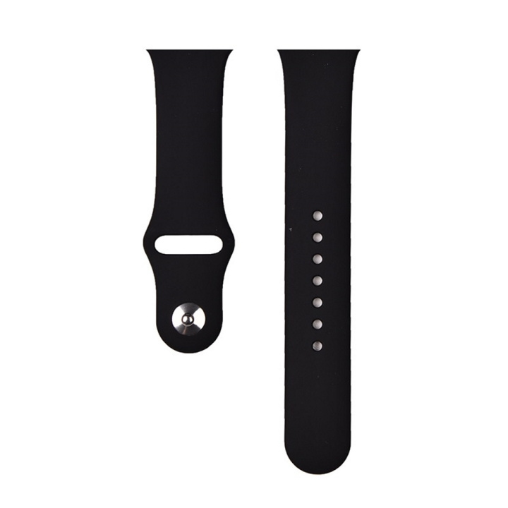 Devia armband Deluxe Sport för Apple Watch 41mm/ 40mm/ 38mm svart i gruppen SMARTPHONE & SURFPLATTOR / Träning, hem & fritid / Apple Watch & tillbehör / Tillbehör hos TP E-commerce Nordic AB (C78549)