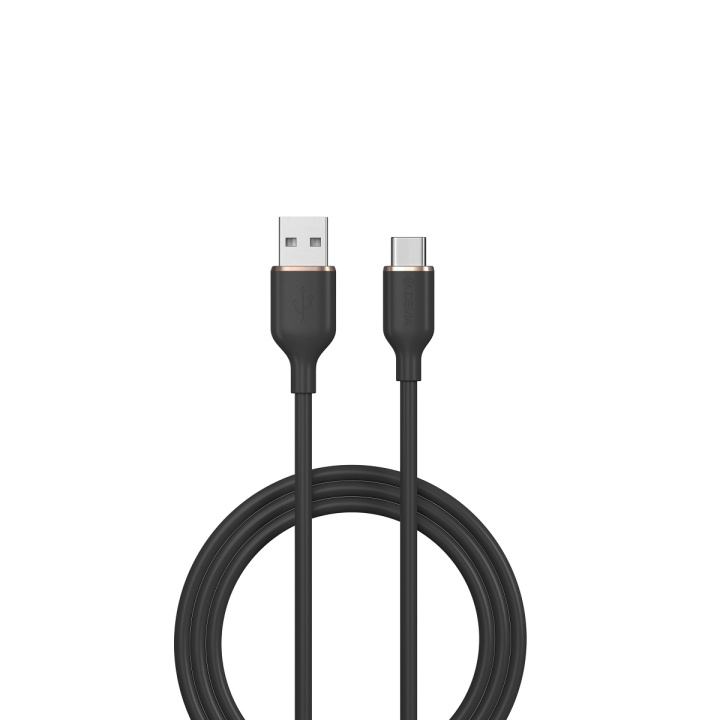 Devia kabel Jelly EC629 USB - USB-C 1,2 m 2,4A svart i gruppen SMARTPHONE & SURFPLATTOR / Laddare & Kablar / Kablar / Kablar Typ C hos TP E-commerce Nordic AB (C78633)