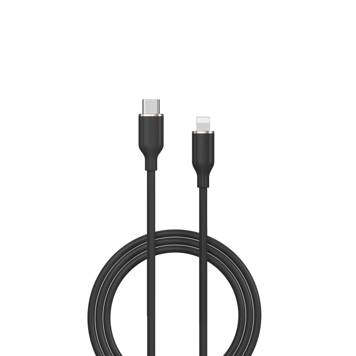 Devia kabel Jelly EC631 USB-C - Lightning 1,2 m 27W svart i gruppen SMARTPHONE & SURFPLATTOR / Laddare & Kablar / Kablar / Kablar Lightning hos TP E-commerce Nordic AB (C78637)