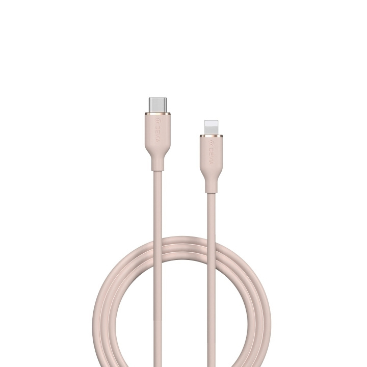 Devia kabel Jelly EC631 USB-C - Lightning 1,2 m 27W rosa i gruppen SMARTPHONE & SURFPLATTOR / Laddare & Kablar / Kablar / Kablar Lightning hos TP E-commerce Nordic AB (C78640)