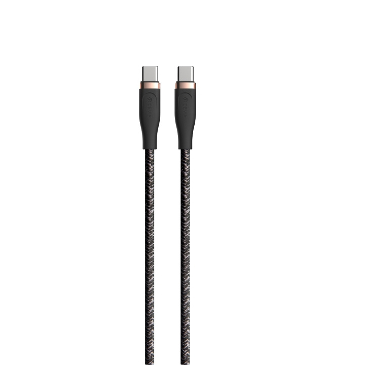 Devia kabel Star EC320 PD USB-C - USB-C 1,5 m 60W 3A svart i gruppen SMARTPHONE & SURFPLATTOR / Laddare & Kablar / Kablar / Kablar Typ C hos TP E-commerce Nordic AB (C78669)