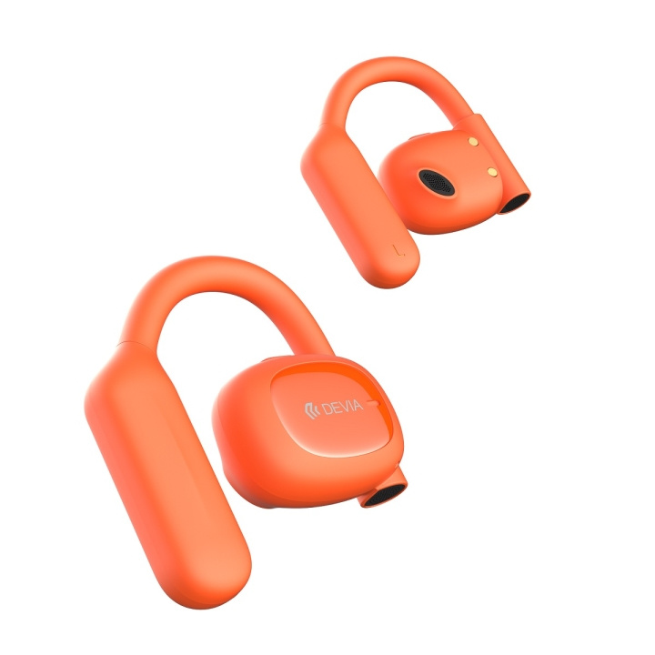 Devia Bluetooth-hörlurar OWS Star E2 orange i gruppen HEMELEKTRONIK / Ljud & Bild / Hörlurar & Tillbehör / Hörlurar hos TP E-commerce Nordic AB (C78676)