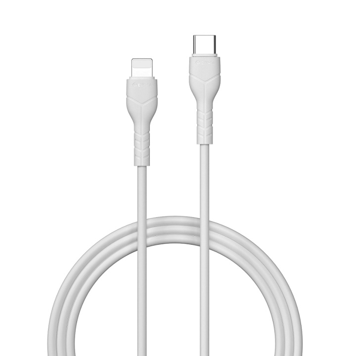 Devia kabel Kintone EC150 USB-C - Lightning 1,0 m 3A 27W vit i gruppen SMARTPHONE & SURFPLATTOR / Laddare & Kablar / Kablar / Kablar Lightning hos TP E-commerce Nordic AB (C78681)