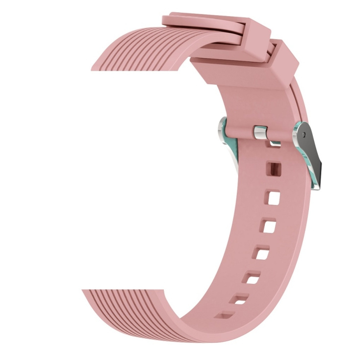 Devia band Deluxe Sport för Samsung Watch 1/2/3 46mm (22mm) rosa i gruppen SPORT, FRITID & HOBBY / Smartwatch & Aktivitetsarmband / Tillbehör hos TP E-commerce Nordic AB (C78685)