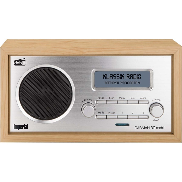 imperial DABMAN 30 Mobil DAB+ / FM-radio Trä i gruppen HEMELEKTRONIK / Ljud & Bild / Hemmabio, HiFi & Bärbart / Radio & Väckarklockor / Radio hos TP E-commerce Nordic AB (C78718)