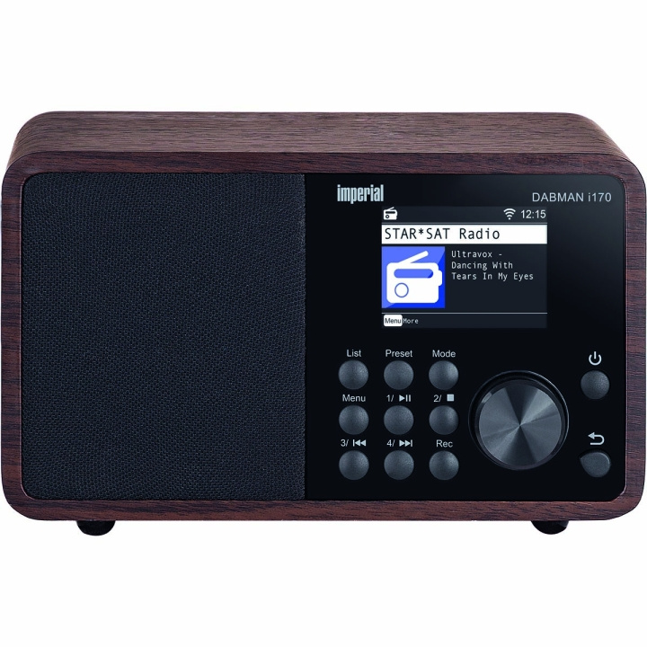 imperial DABMAN i170 DAB+ och Internetradio Trälook i gruppen HEMELEKTRONIK / Ljud & Bild / Hemmabio, HiFi & Bärbart / Radio & Väckarklockor / Radio hos TP E-commerce Nordic AB (C78750)