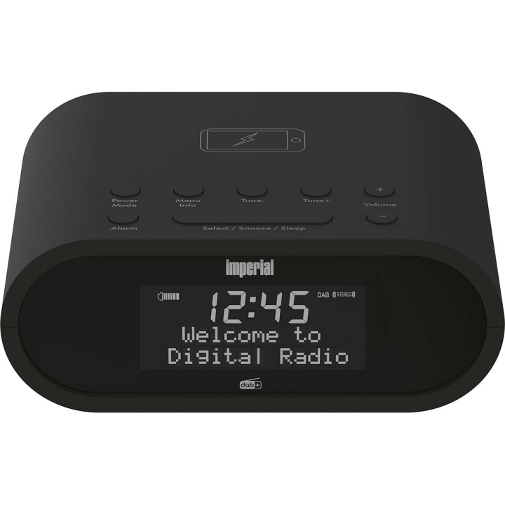 imperial DABMAN d20 DAB+ och FM-radio väckarklocka Svart i gruppen HEMELEKTRONIK / Ljud & Bild / Hemmabio, HiFi & Bärbart / Radio & Väckarklockor / Klockradio hos TP E-commerce Nordic AB (C78751)