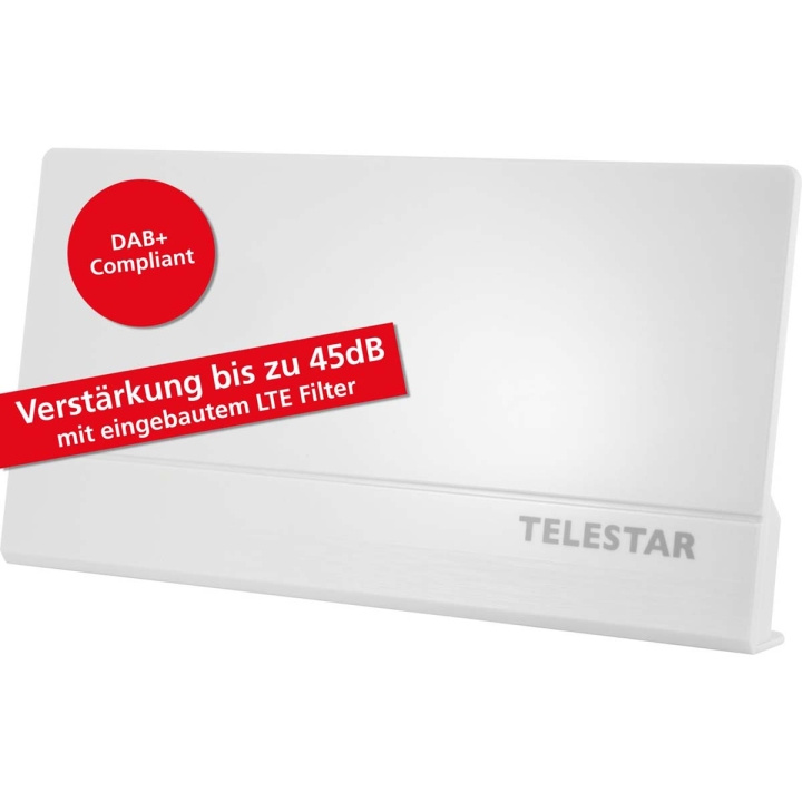 TELESTAR ANTENNA 9 LTE aktiv DVB-T inomhusantenn Vit i gruppen HEMELEKTRONIK / Ljud & Bild / TV & Tillbehör / Antenner & Tillbehör hos TP E-commerce Nordic AB (C78761)