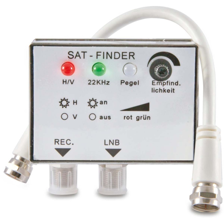 TELESTAR Satfinder med LED och kabel i gruppen HEMELEKTRONIK / Ljud & Bild / TV & Tillbehör / Antenner & Tillbehör hos TP E-commerce Nordic AB (C78787)