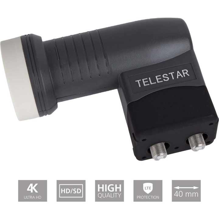 TELESTAR SKYTWIN HC LNB i gruppen HEMELEKTRONIK / Ljud & Bild / TV & Tillbehör / Antenner & Tillbehör hos TP E-commerce Nordic AB (C78792)