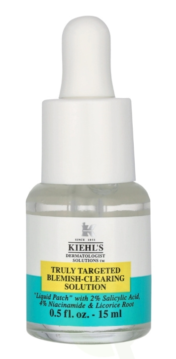 Kiehl\'s Truly Targeted Blemish-Clearing Solution 15 ml i gruppen SKÖNHET & HÄLSA / Hudvård / Ansiktsvård / Serum Hud hos TP E-commerce Nordic AB (C78859)