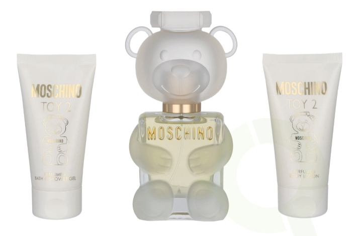 Moschino Toy 2 Giftset 150 ml Edp Spray 50ml/Body Lotion 50ml/Shower Gel 50ml i gruppen SKÖNHET & HÄLSA / Presentkit / Presentkit För Henne hos TP E-commerce Nordic AB (C78864)