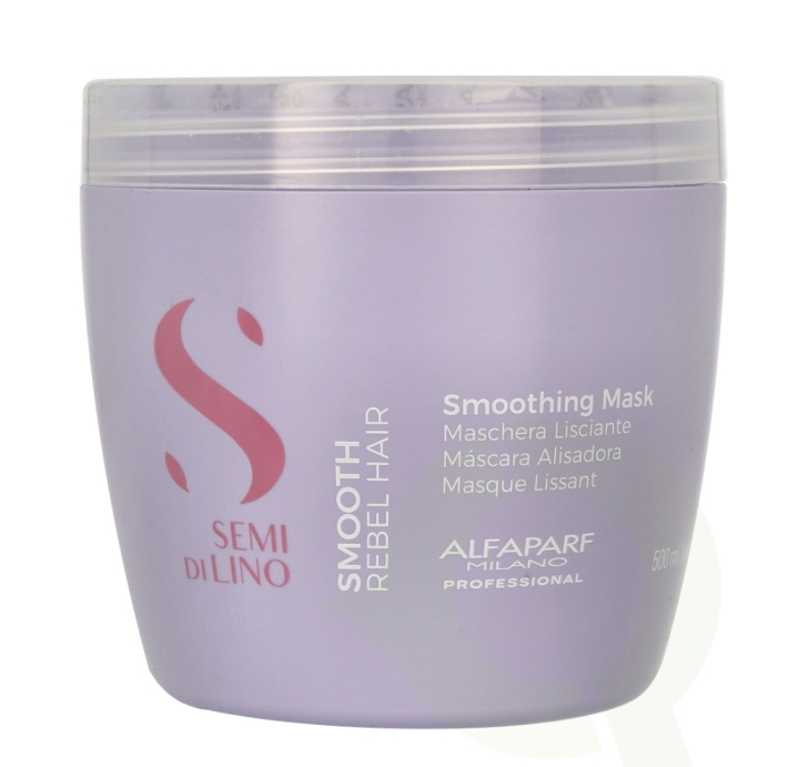 Alfaparf Semi Di Lino Smoothing Mask 500 ml i gruppen SKÖNHET & HÄLSA / Hudvård / Ansiktsvård / Ansiktskräm hos TP E-commerce Nordic AB (C78904)