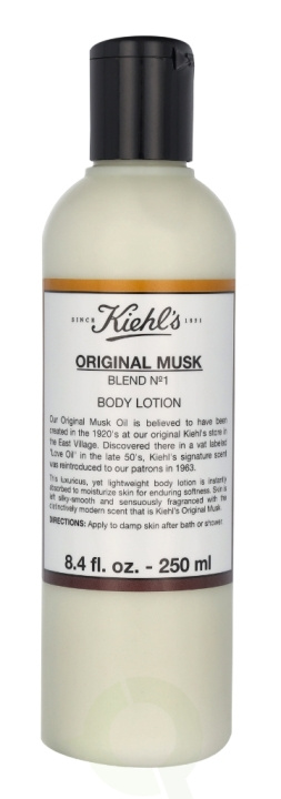 Kiehl\'s Musk Body Lotion 250 ml i gruppen SKÖNHET & HÄLSA / Hudvård / Kroppsvård / Body lotion hos TP E-commerce Nordic AB (C78905)