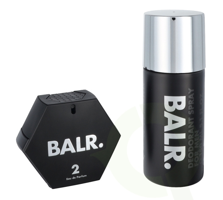 Balr. 2 FOR MEN Giftset 200 ml Edp Spray 50ml/Deo Spray 150ml i gruppen SKÖNHET & HÄLSA / Doft & Parfym / Parfym / Parfym för honom hos TP E-commerce Nordic AB (C78926)