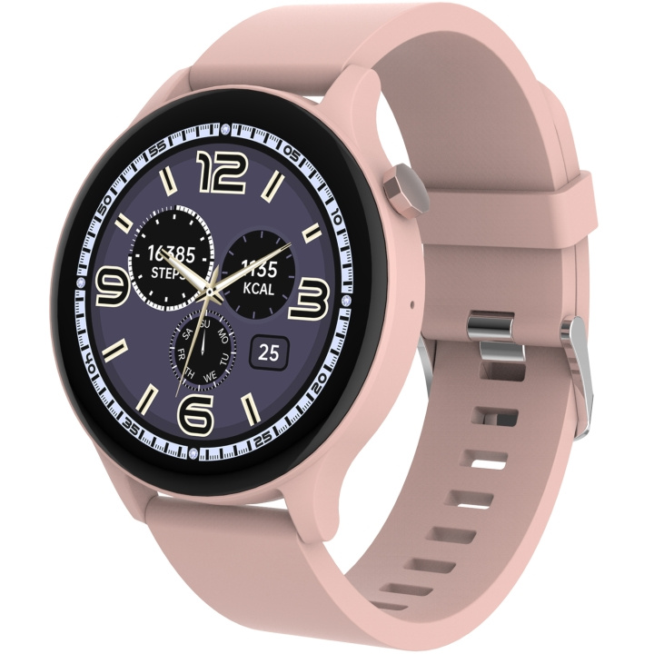 Denver Bluetooth Smart Watch Rosa/Beige i gruppen SPORT, FRITID & HOBBY / Smartwatch & Aktivitetsarmband / Smartwatches hos TP E-commerce Nordic AB (C78950)