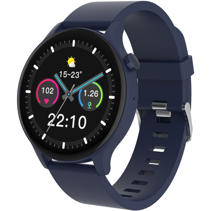 Denver Bluetooth Smart Watch Blå i gruppen SPORT, FRITID & HOBBY / Smartwatch & Aktivitetsarmband / Smartwatches hos TP E-commerce Nordic AB (C78951)