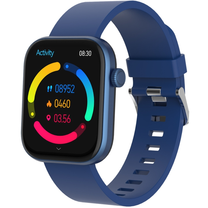 Denver Bluetooth AMOLED Smart Watch Blå i gruppen SPORT, FRITID & HOBBY / Smartwatch & Aktivitetsarmband / Smartwatches hos TP E-commerce Nordic AB (C78953)