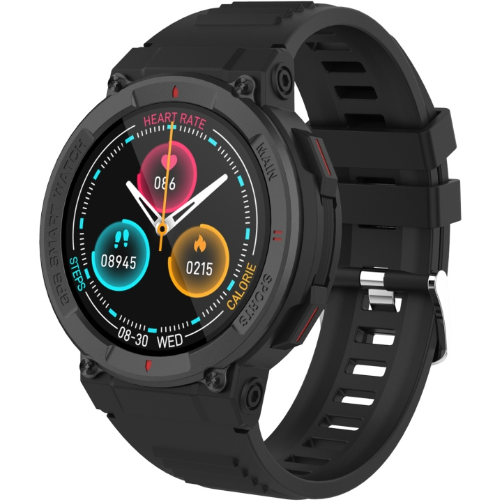 Denver Bluetooth smartwatch med GPS Svart i gruppen SPORT, FRITID & HOBBY / Smartwatch & Aktivitetsarmband / Smartwatches hos TP E-commerce Nordic AB (C78955)