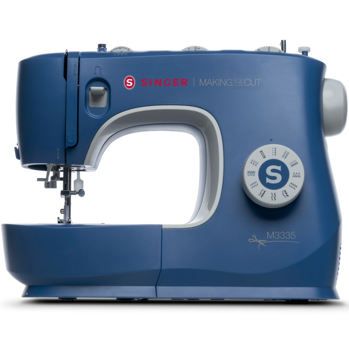 Singer Symaskin M3335-BU Mekanisk 24st Sömmar, Nålträdare i gruppen HEM, HUSHÅLL & TRÄDGÅRD / Hushållsmaskiner / Symaskiner & Tillbehör / Symaskiner hos TP E-commerce Nordic AB (C78962)