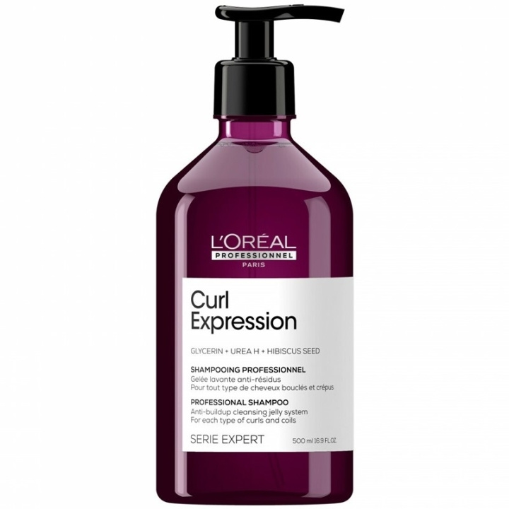 L\'ORÉAL PARIS L\'Oreal Professionnel Serie Expert Curl Expression Shampoo Anti-Buildup Cleansing Jelly 500ml i gruppen SKÖNHET & HÄLSA / Hår & Styling / Hårvårdsprodukter / Schampo hos TP E-commerce Nordic AB (C78978)