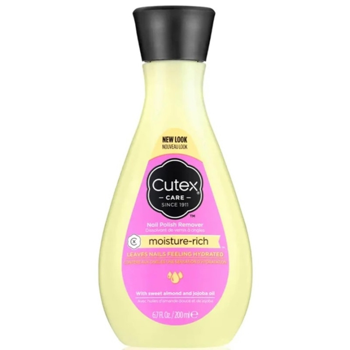 Cutex Moisture-Rich Nail Polish Remover 200ml i gruppen SKÖNHET & HÄLSA / Manikyr/Pedikyr / Nagellacksborttagning hos TP E-commerce Nordic AB (C78989)