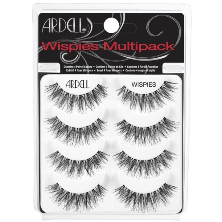 Ardell Wispies 4-pack i gruppen SKÖNHET & HÄLSA / Makeup / Ögon & Ögonbryn / Lösögonfransar hos TP E-commerce Nordic AB (C78990)