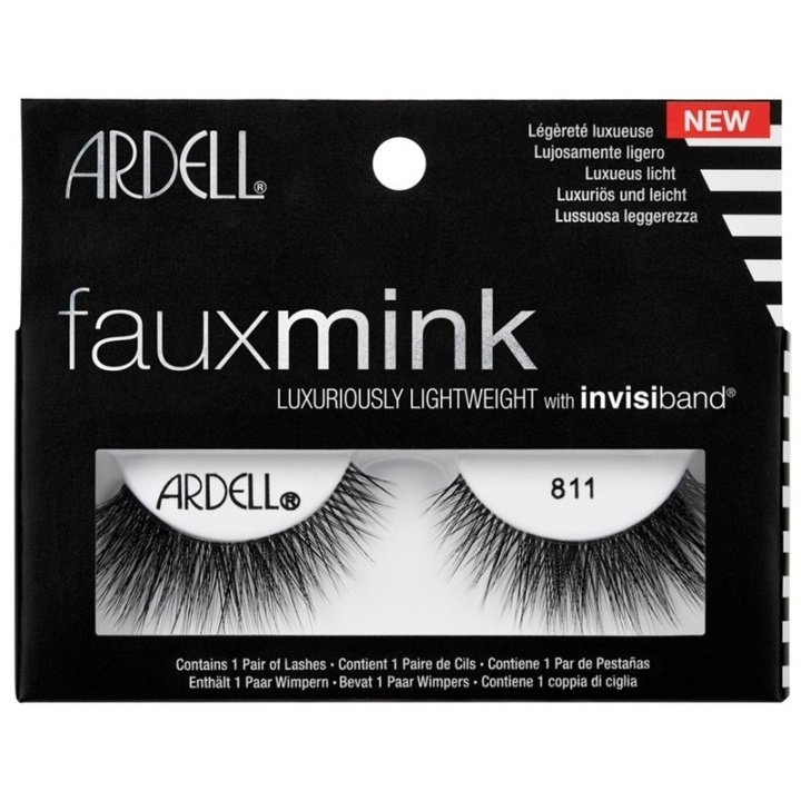 Ardell Faux Mink 811 i gruppen SKÖNHET & HÄLSA / Makeup / Ögon & Ögonbryn / Lösögonfransar hos TP E-commerce Nordic AB (C78991)