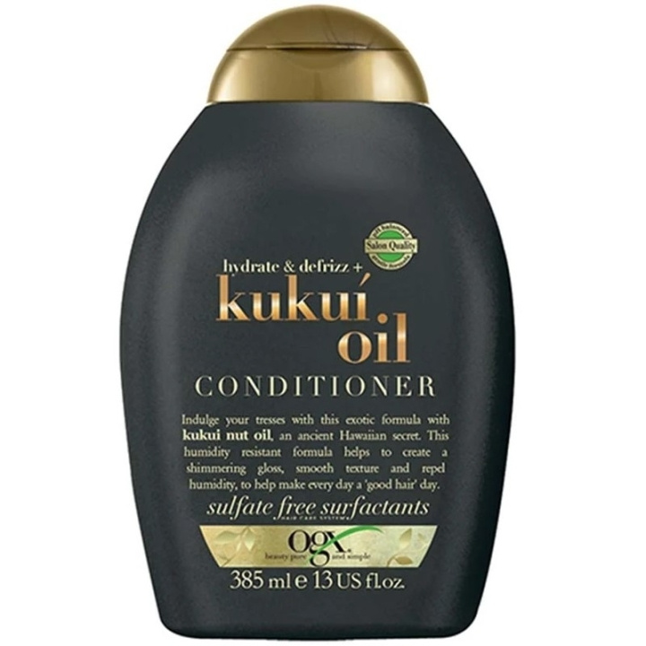 OGX Kukui Oil Conditioner 385ml i gruppen SKÖNHET & HÄLSA / Hår & Styling / Hårvårdsprodukter / Balsam hos TP E-commerce Nordic AB (C78993)