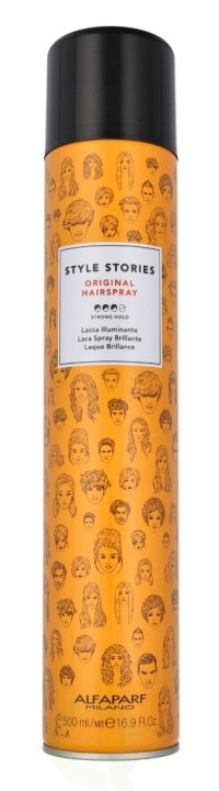 Alfaparf Style Stories Original Hairspray 500 ml i gruppen SKÖNHET & HÄLSA / Hår & Styling / Hårstylingprodukter / Hårspray hos TP E-commerce Nordic AB (C79016)