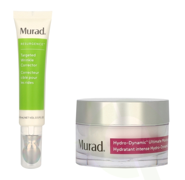 Murad Plump & Fill Value 2024 Set 65 ml Hydro-Dynamic Ultimate Moisture 50ml/Trageted Wrinkle Corrector 15ml i gruppen SKÖNHET & HÄLSA / Hudvård / Ansiktsvård / Ansiktskräm hos TP E-commerce Nordic AB (C79046)