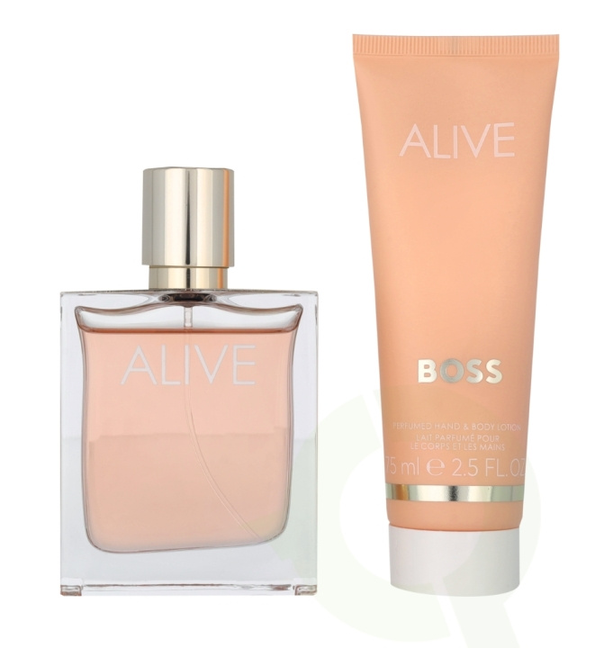 Hugo Boss Alive Giftset 125 ml Edp Spray 50ml/Body Lotion 75ml i gruppen SKÖNHET & HÄLSA / Presentkit / Presentkit För Henne hos TP E-commerce Nordic AB (C79052)