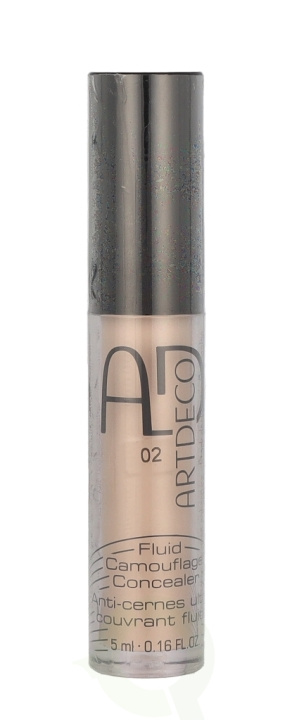 Artdeco Fluid Camouflage Concealer 5 ml #02 Yellow/Neutral Light i gruppen SKÖNHET & HÄLSA / Makeup / Basmakeup / Concealer hos TP E-commerce Nordic AB (C79071)