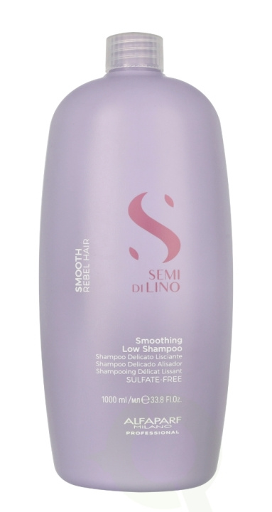 Alfaparf Semi Di Lino Smoothing Low Shampoo 1000 ml i gruppen SKÖNHET & HÄLSA / Hår & Styling / Hårvårdsprodukter / Schampo hos TP E-commerce Nordic AB (C79076)