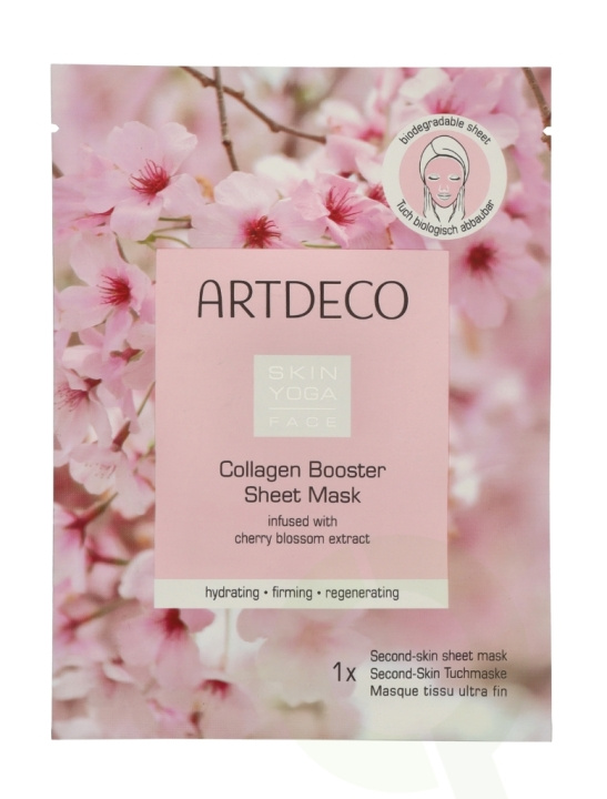 Artdeco Collagen Booster Sheet Mask 23 ml All Skin Types i gruppen SKÖNHET & HÄLSA / Hudvård / Ansiktsvård / Masker hos TP E-commerce Nordic AB (C79092)