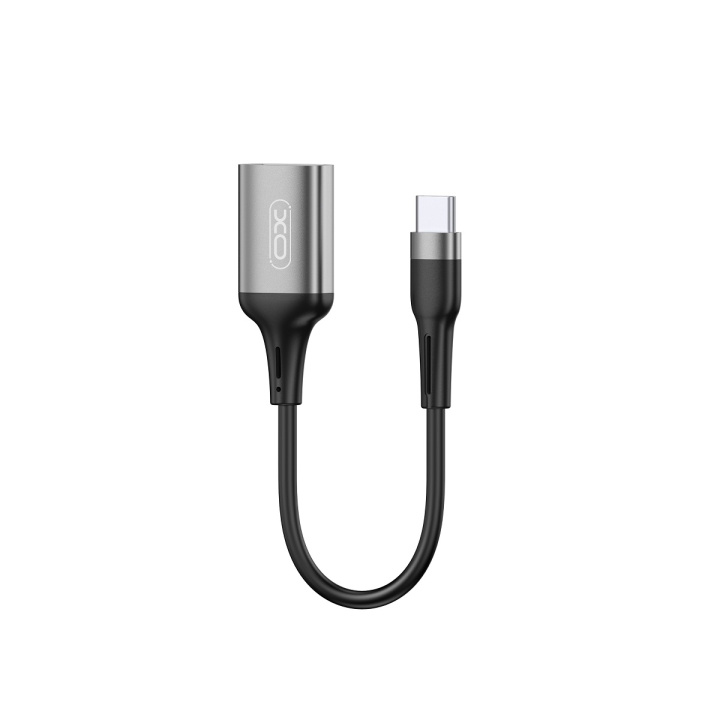 XO adapter OTG NB201 USB - USB-C svart i gruppen DATORER & KRINGUTRUSTNING / Datorkablar / USB-kablar / USB-C hos TP E-commerce Nordic AB (C79253)