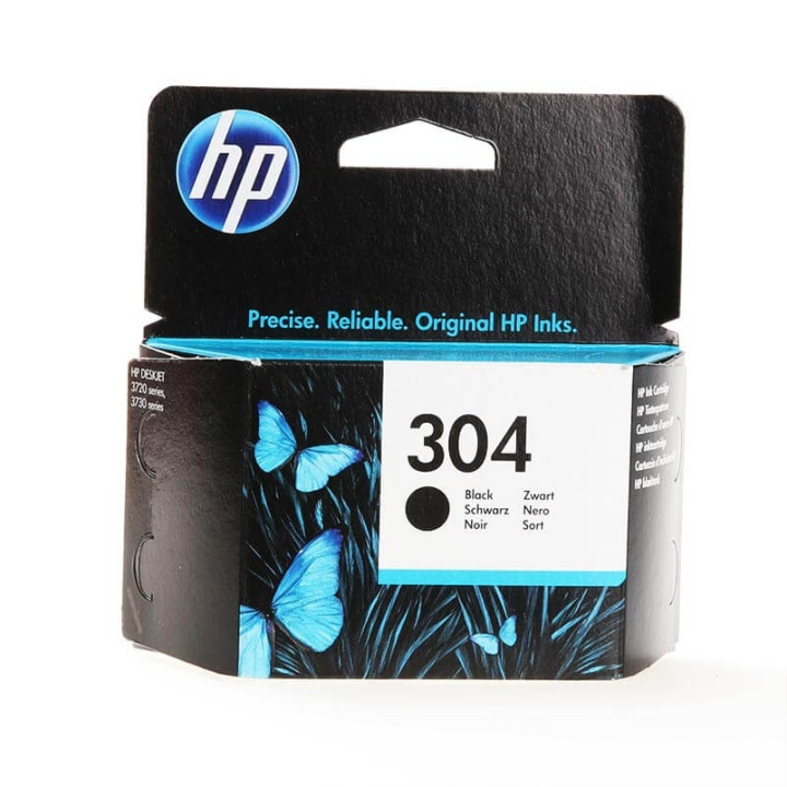 HP Bläck N9K06AE 304 Svart i gruppen DATORER & KRINGUTRUSTNING / Skrivare & Tillbehör / Bläck & Toner / Bläckpatroner / HP hos TP E-commerce Nordic AB (C79341)