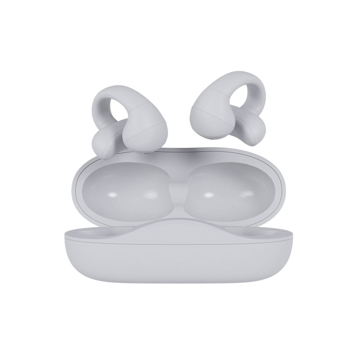 Happy Plugs Hörlur Clip OWS True-Wireless Vit i gruppen HEMELEKTRONIK / Ljud & Bild / Hörlurar & Tillbehör / Hörlurar hos TP E-commerce Nordic AB (C79348)