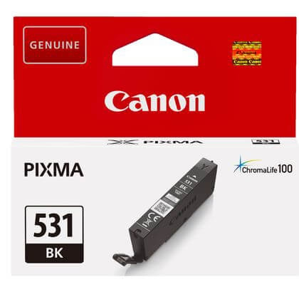 Canon Bläck 6118C001 CLI-531 Svart i gruppen DATORER & KRINGUTRUSTNING / Skrivare & Tillbehör / Bläck & Toner / Bläckpatroner / Canon hos TP E-commerce Nordic AB (C79423)