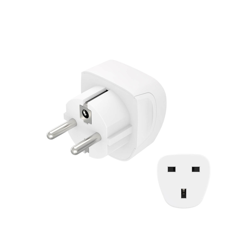 Hama Reseadapter Typ G UK-EU i gruppen HEM, HUSHÅLL & TRÄDGÅRD / El & Belysning / Reseadaptrar hos TP E-commerce Nordic AB (C79449)