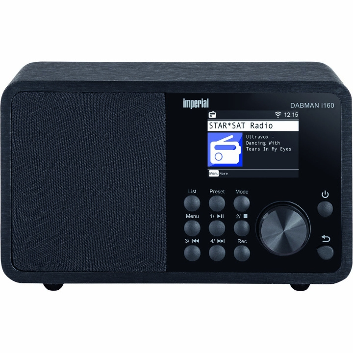 imperial DABMAN i160 DAB+ och Internetradio Svart i gruppen HEMELEKTRONIK / Ljud & Bild / Hemmabio, HiFi & Bärbart / Radio & Väckarklockor / Radio hos TP E-commerce Nordic AB (C79503)