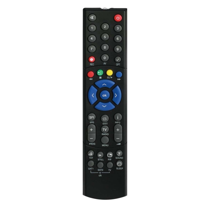 TELESTAR Remote Control PVR 235 DIGINOVA 21 HD,23 CI+,25 smartDIGINOVA AS 1, T 10 IR Black i gruppen HEMELEKTRONIK / Ljud & Bild / TV & Tillbehör / Fjärrkontroller hos TP E-commerce Nordic AB (C79511)